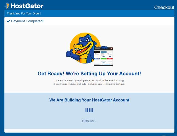 HostGator Site Ready